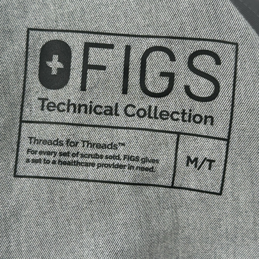 Figs Gray Livingston Basic Scrub Pants - image 5